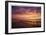 Old Dock Sunset-Matthew Lusk-Framed Giclee Print