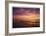 Old Dock Sunset-Matthew Lusk-Framed Giclee Print