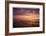 Old Dock Sunset-Matthew Lusk-Framed Giclee Print