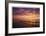 Old Dock Sunset-Matthew Lusk-Framed Giclee Print