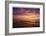 Old Dock Sunset-Matthew Lusk-Framed Giclee Print