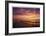 Old Dock Sunset-Matthew Lusk-Framed Giclee Print