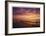 Old Dock Sunset-Matthew Lusk-Framed Giclee Print