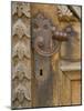 Old Door Handle, Ceske Budejovice, Czech Republic-Russell Young-Mounted Photographic Print