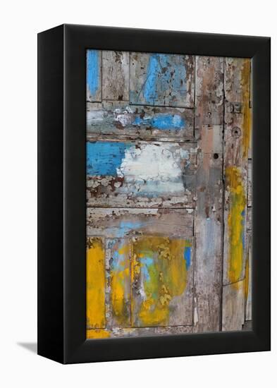 Old Door, Havana, Cuba-null-Framed Premier Image Canvas