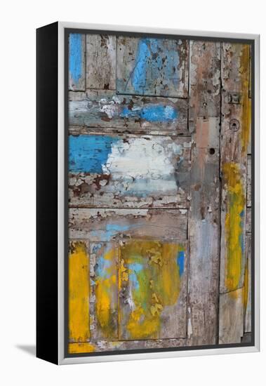 Old Door, Havana, Cuba-null-Framed Premier Image Canvas