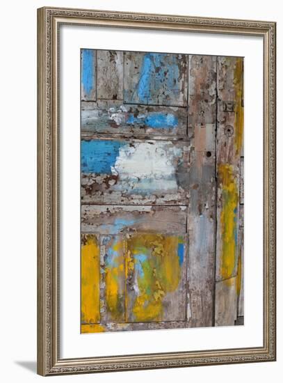 Old Door, Havana, Cuba-null-Framed Photographic Print