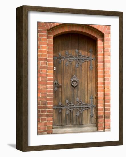 Old Door, Warnemunde, Germany-Russell Young-Framed Photographic Print