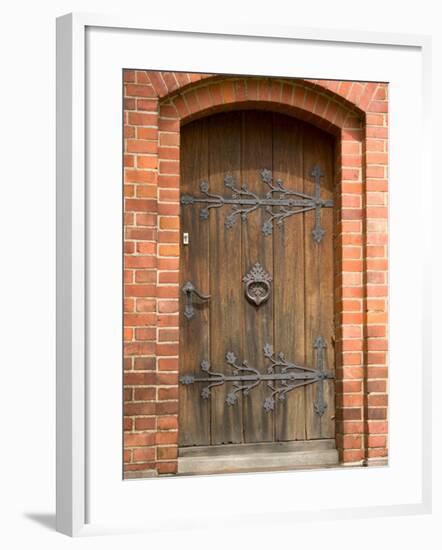 Old Door, Warnemunde, Germany-Russell Young-Framed Photographic Print