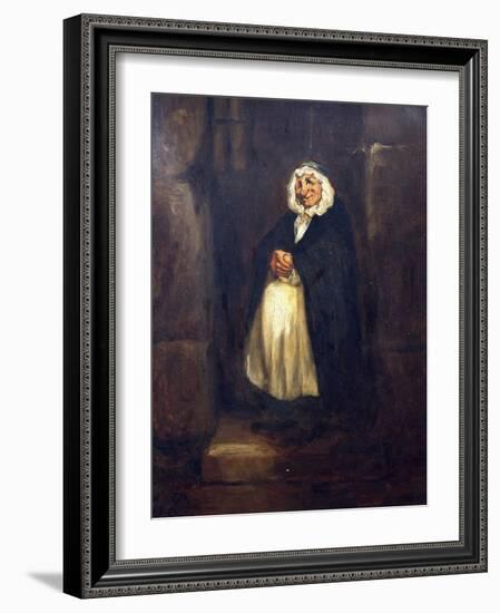 Old Doorkeeper-Honore Daumier-Framed Giclee Print