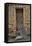 Old Doorway, Traditional Village of Xingping with Broom in Front-Darrell Gulin-Framed Premier Image Canvas