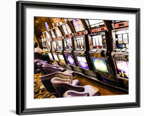 Old Downtown, Las Vegas, Nevada, USA-Julian McRoberts-Framed Photographic Print