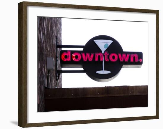 Old Downtown, Las Vegas, Nevada, USA-Julian McRoberts-Framed Photographic Print