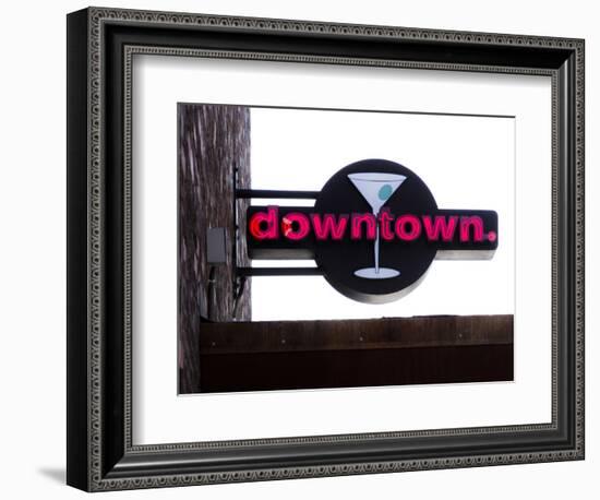 Old Downtown, Las Vegas, Nevada, USA-Julian McRoberts-Framed Photographic Print