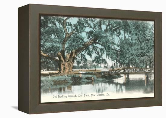 Old Dueling Ground, New Orleans-null-Framed Stretched Canvas