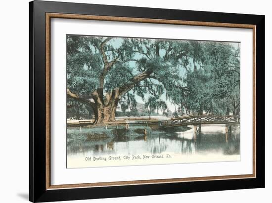 Old Dueling Ground, New Orleans-null-Framed Art Print