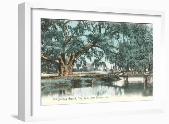 Old Dueling Ground, New Orleans-null-Framed Art Print