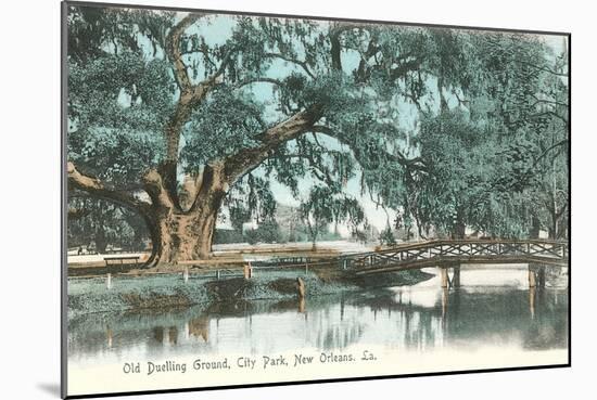 Old Dueling Ground, New Orleans-null-Mounted Art Print