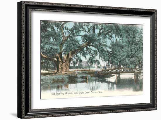 Old Dueling Ground, New Orleans-null-Framed Art Print
