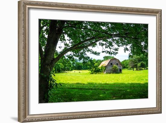 Old Dutch Barn-Alan Hausenflock-Framed Photo