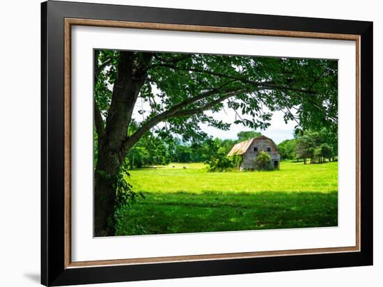 Old Dutch Barn-Alan Hausenflock-Framed Photo