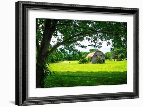 Old Dutch Barn-Alan Hausenflock-Framed Photo