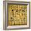 Old Egyptian Papyrus-Maugli-l-Framed Premium Giclee Print