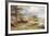 Old English Cottages-Benjamin Leader-Framed Premium Giclee Print