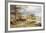 Old English Cottages-Benjamin Leader-Framed Premium Giclee Print