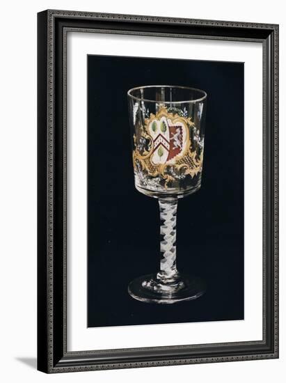 'Old English Glass Goblet', c1775-Unknown-Framed Giclee Print