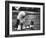 Old English Sheep Dog with Little Shih Tzu Dog-Yale Joel-Framed Photographic Print