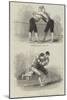 Old English Sports at Saville House, Leicester-Square-null-Mounted Giclee Print