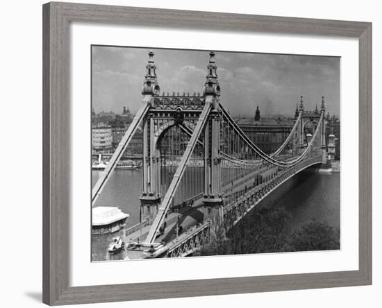 Old Erzsabet Bridge-null-Framed Photographic Print