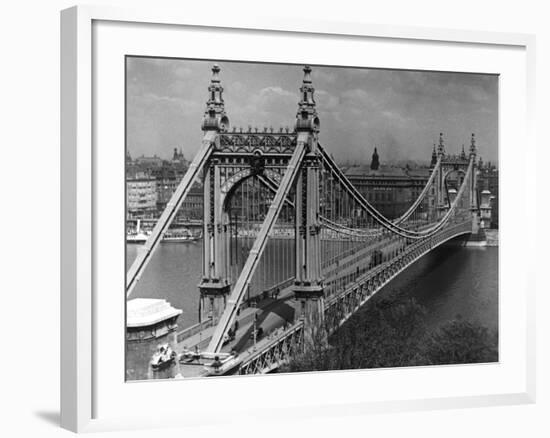 Old Erzsabet Bridge-null-Framed Photographic Print