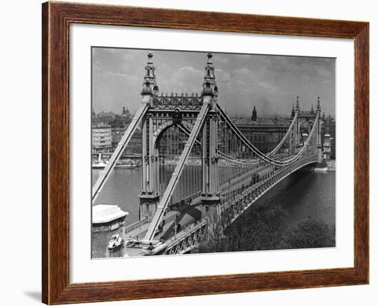 Old Erzsabet Bridge-null-Framed Photographic Print