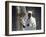 Old Ethiopian Orthodox Priest Holds a Large Brass Coptic Cross at Rock-Hewn Church of Adadi Maryam-Nigel Pavitt-Framed Photographic Print