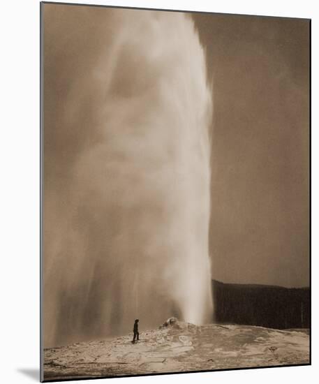 Old Faithful, 1870-William Henry Jackson-Mounted Art Print