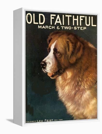 Old Faithful Dogs, USA, 1910-null-Framed Premier Image Canvas