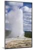 Old Faithful Geyser, Upper Geyser Basin, Yellowstone National Park, Wyoming, U.S.A.-Gary Cook-Mounted Photographic Print