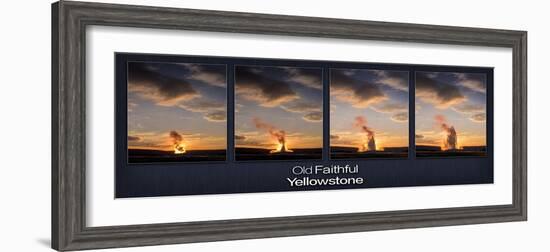 Old Faithful Geyser-Steve Gadomski-Framed Photographic Print