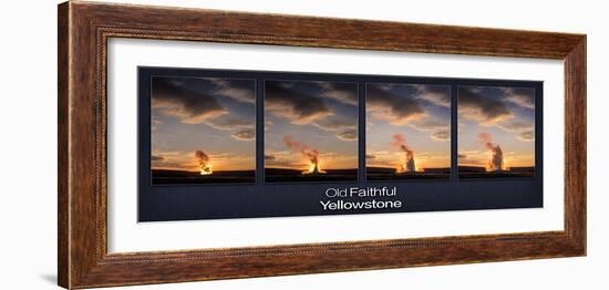 Old Faithful Geyser-Steve Gadomski-Framed Photographic Print