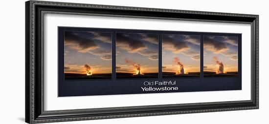 Old Faithful Geyser-Steve Gadomski-Framed Photographic Print