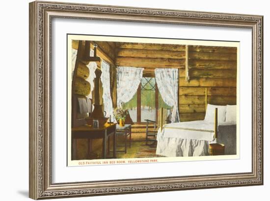 Old Faithful Inn, Yellowstone Par, Montana-null-Framed Art Print