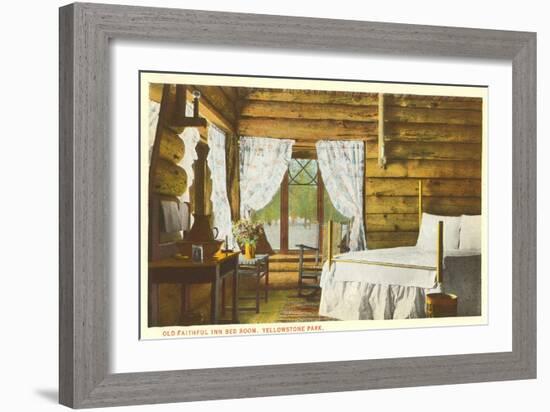 Old Faithful Inn, Yellowstone Par, Montana-null-Framed Art Print