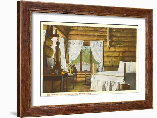 Old Faithful Inn, Yellowstone Par, Montana-null-Framed Art Print