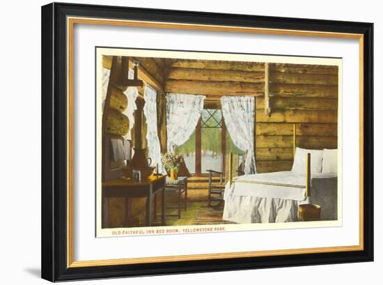 Old Faithful Inn, Yellowstone Par, Montana-null-Framed Art Print