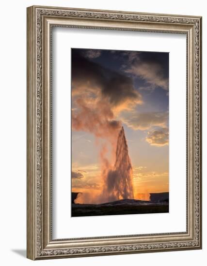 Old Faithful Yellowstone-Steve Gadomski-Framed Photographic Print