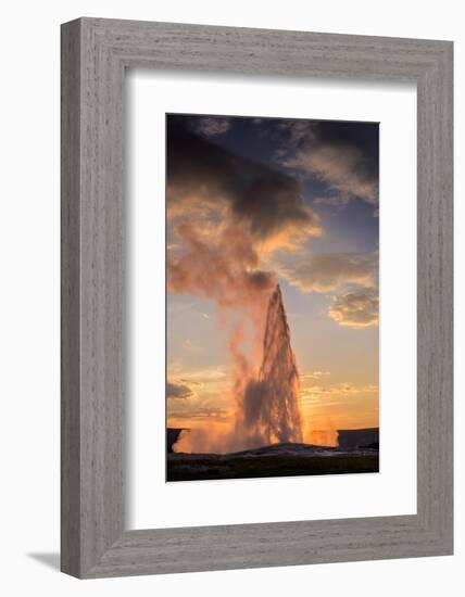 Old Faithful Yellowstone-Steve Gadomski-Framed Photographic Print