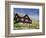 Old Farm House with Sod Roof, Kirkjubor Village, Faroe Islands, Denmark-Cindy Miller Hopkins-Framed Photographic Print