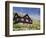 Old Farm House with Sod Roof, Kirkjubor Village, Faroe Islands, Denmark-Cindy Miller Hopkins-Framed Photographic Print